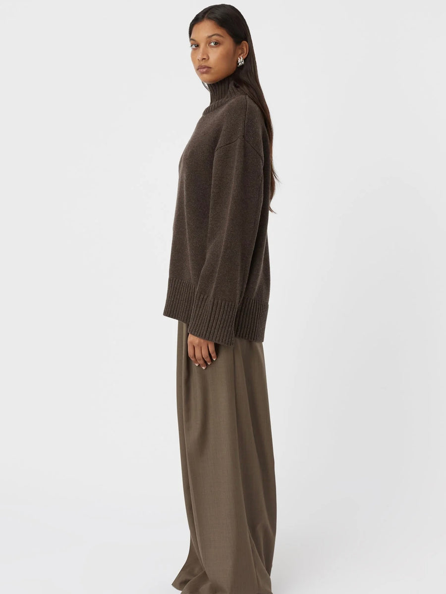 Romeo 2.0 Funnel Neck - Chocolate