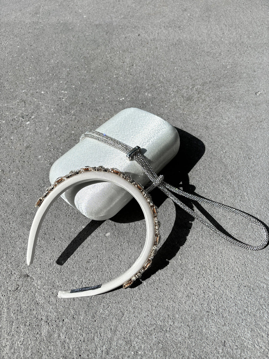 Martini Clutch - Ivory