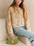 City Contrast Cardi