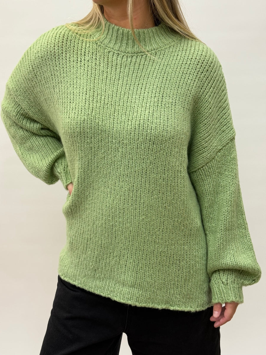 Ollie Oversized Knit - Green