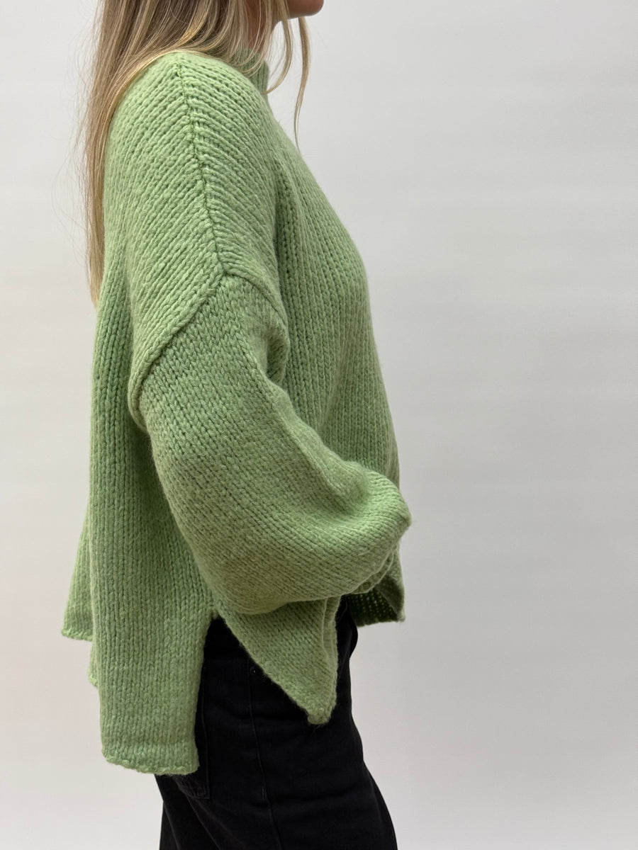 Ollie Oversized Knit - Green