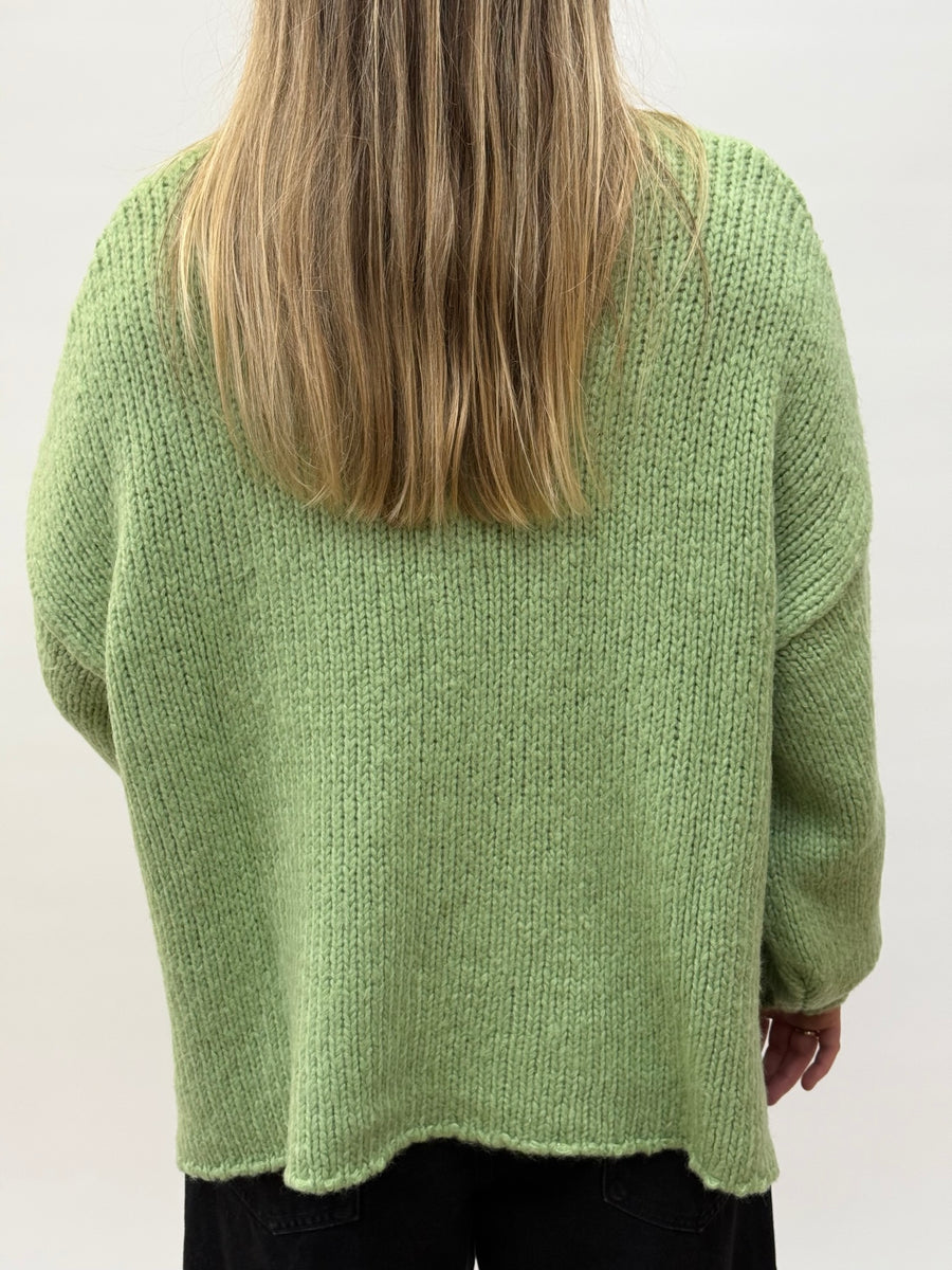 Ollie Oversized Knit - Green