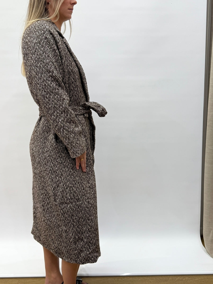 Ebony Coat - Chocolate