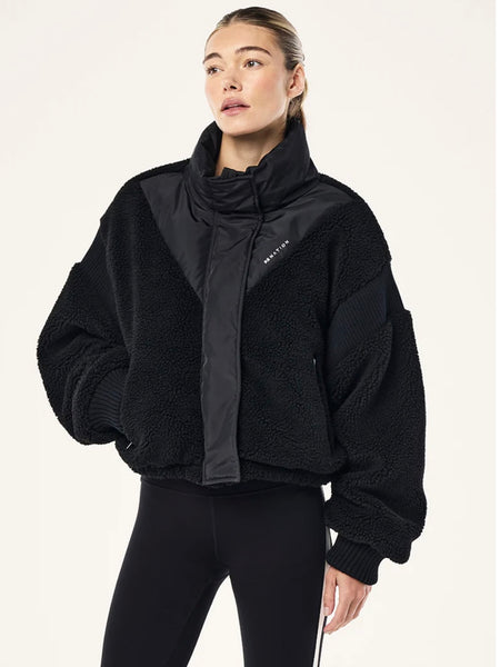 District Crop Jacket - Black