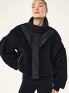 District Crop Jacket - Black