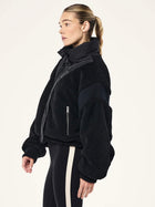 District Crop Jacket - Black