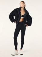 District Crop Jacket - Black
