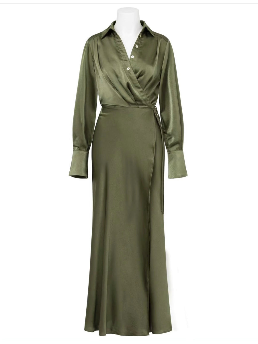 Bonnie Dress - Olive