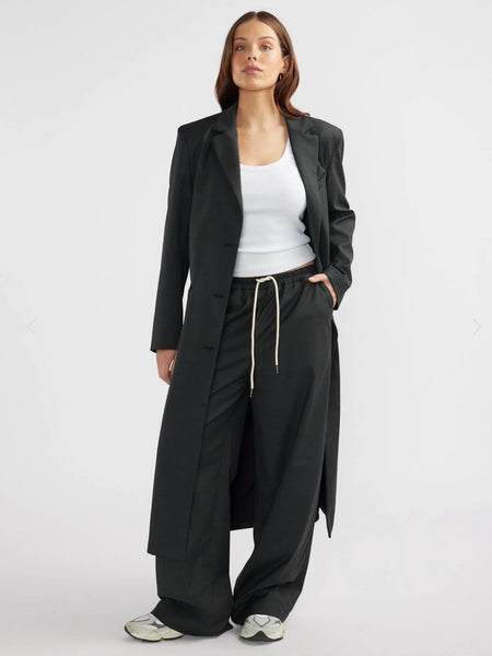 Ritchie Blazer Coat - Black Marle