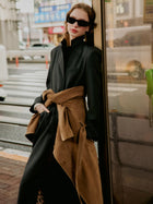 Ritchie Blazer Coat - Black Marle