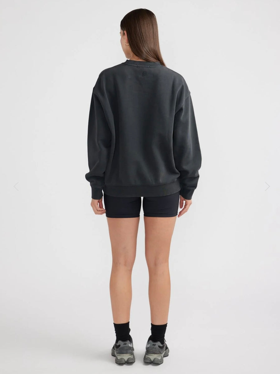 Lilly Oversized Sweater - Vintage Black