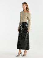 Tilly Patent Leather Skirt
