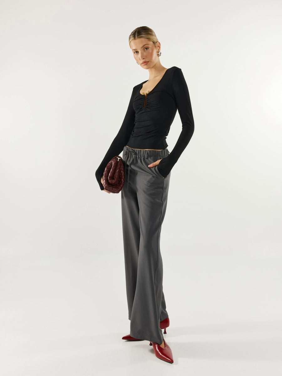 Freja Pant - Charcoal