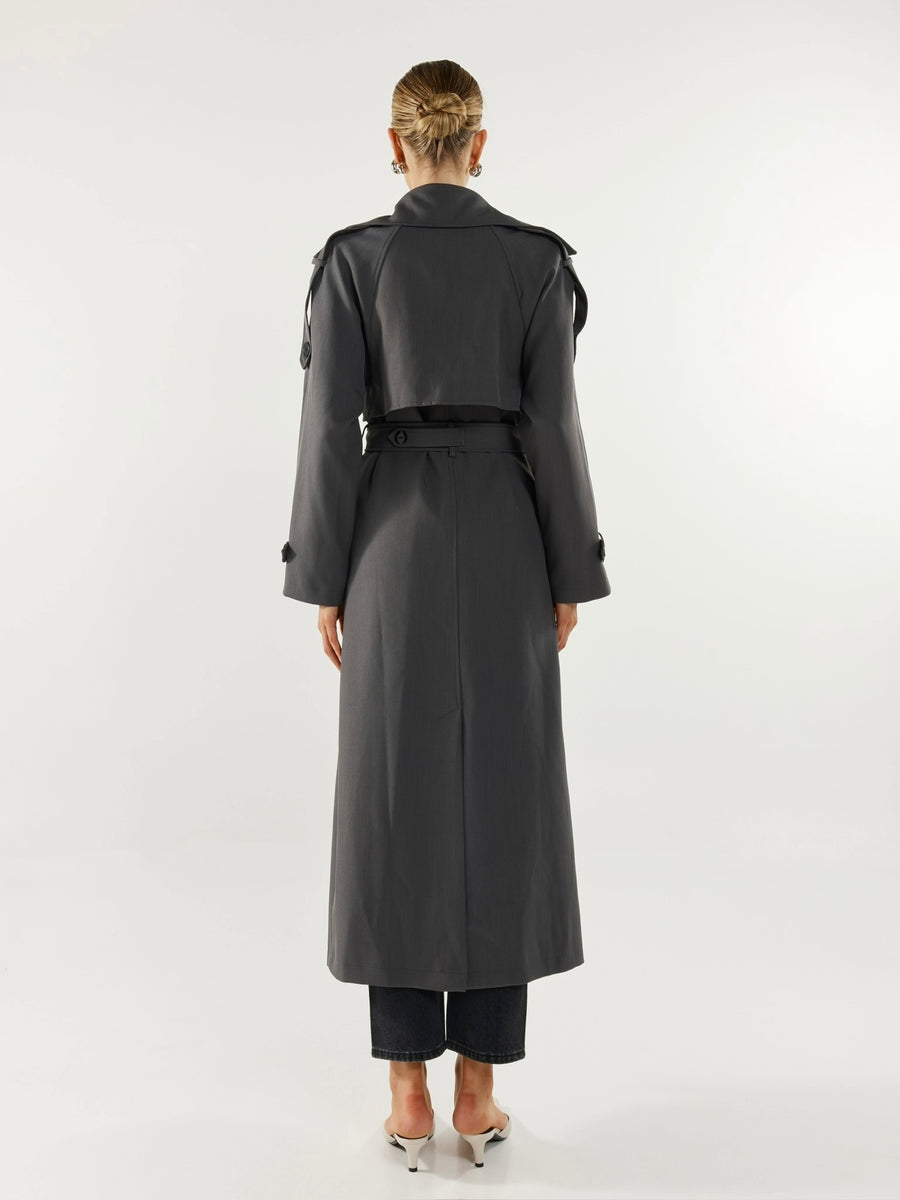 Rhodes Trench - Charcoal