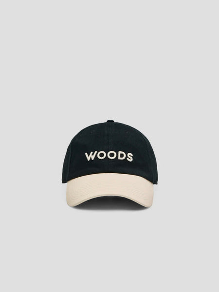 Woods Cap - Black Ecru