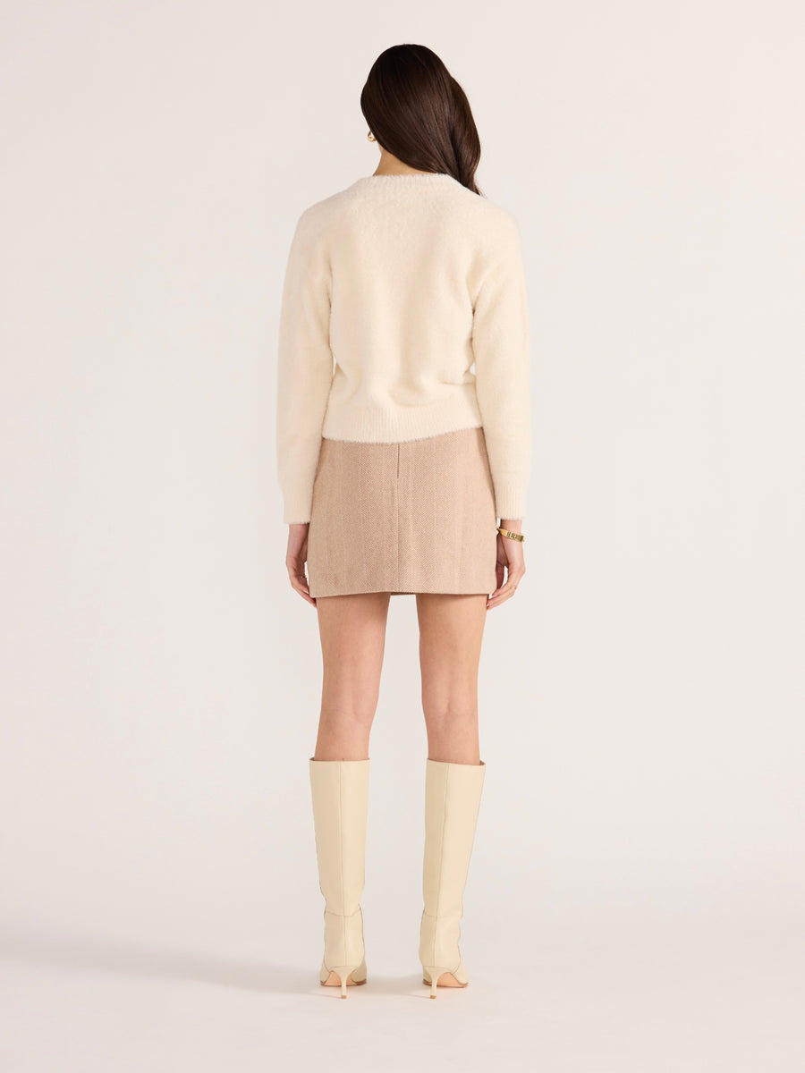 Rowan Fluffy Cardi - Ivory
