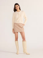 Rowan Fluffy Cardi - Ivory
