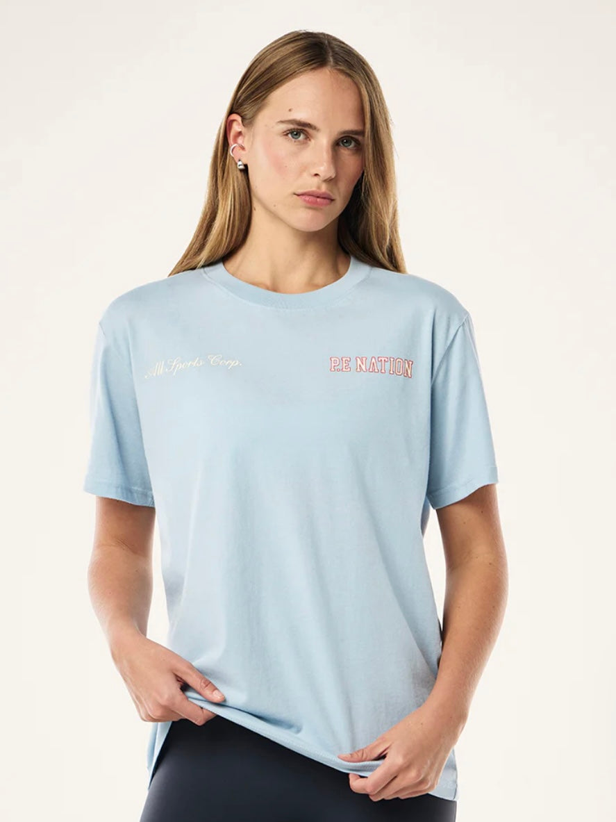 Surge Tee - Ice Blue