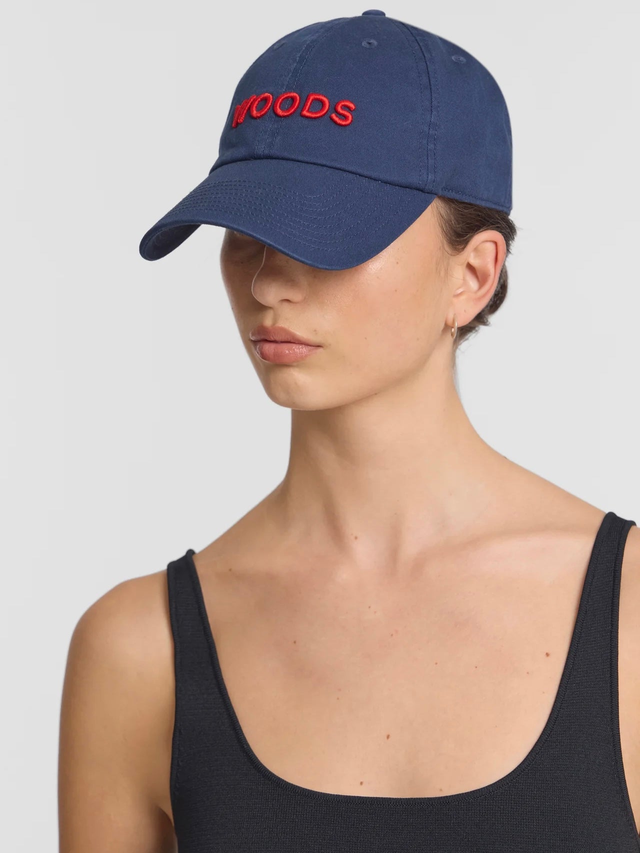 Woods Cap - Red / Navy