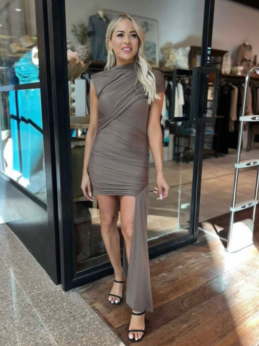 Tenzing Dress - Olive