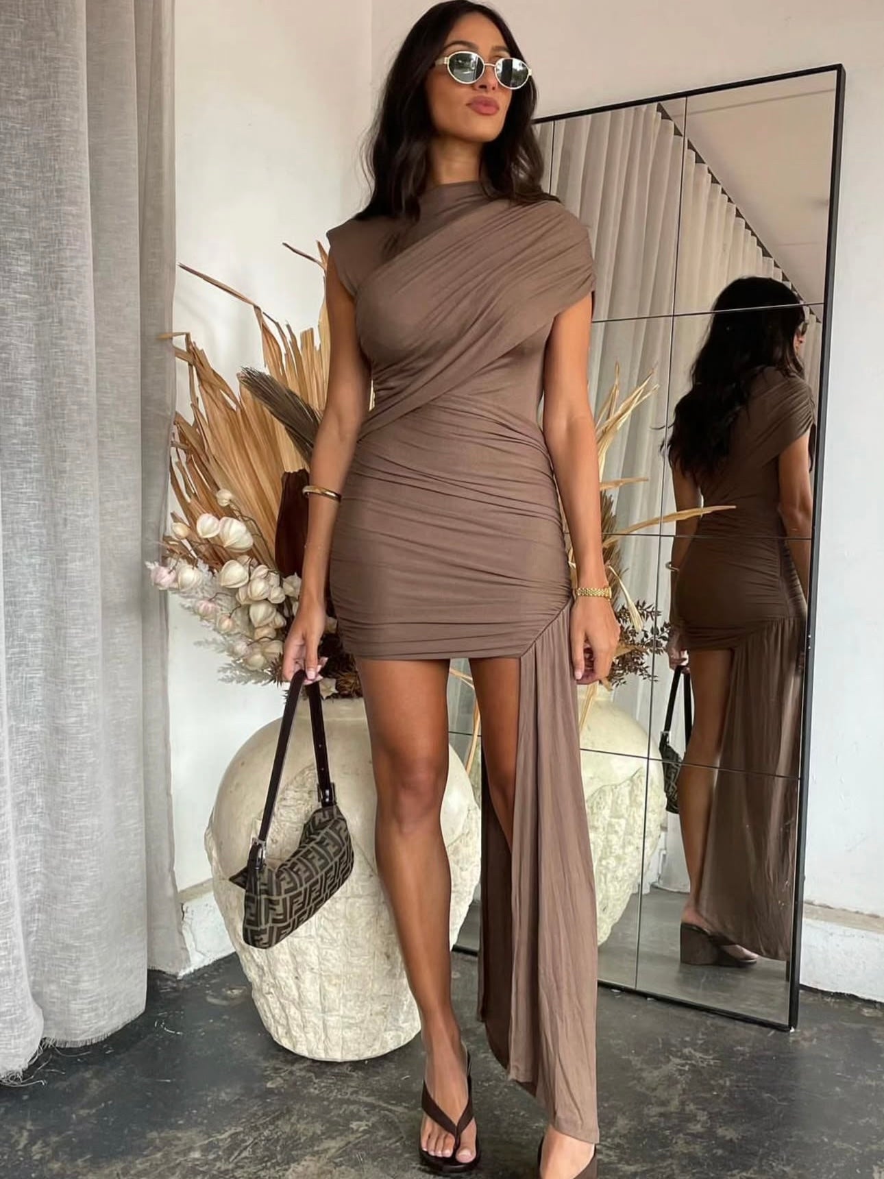 Tenzing Dress - Olive
