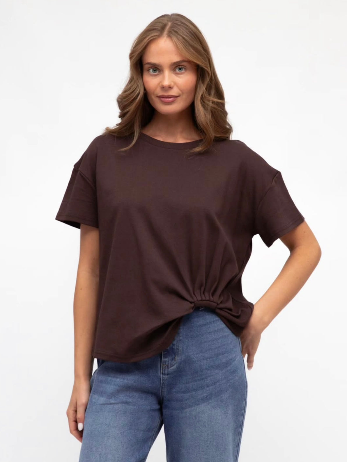 Tuck Tee - Chocolate