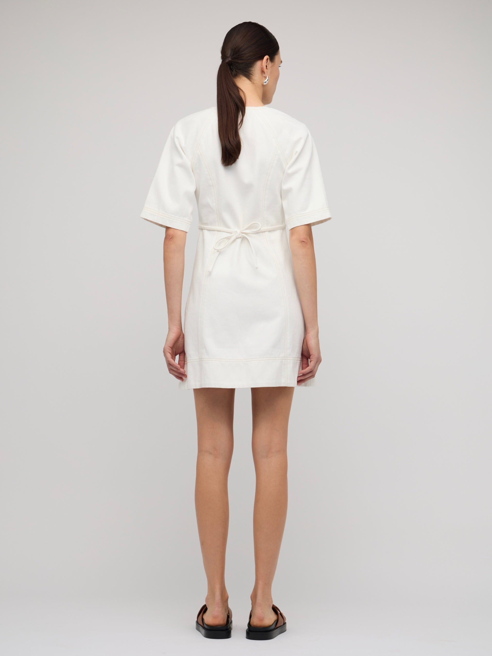 Zenith Denim Mini Dress