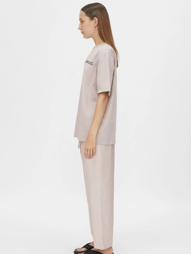 Capella Oversized Logo Tee - Birch