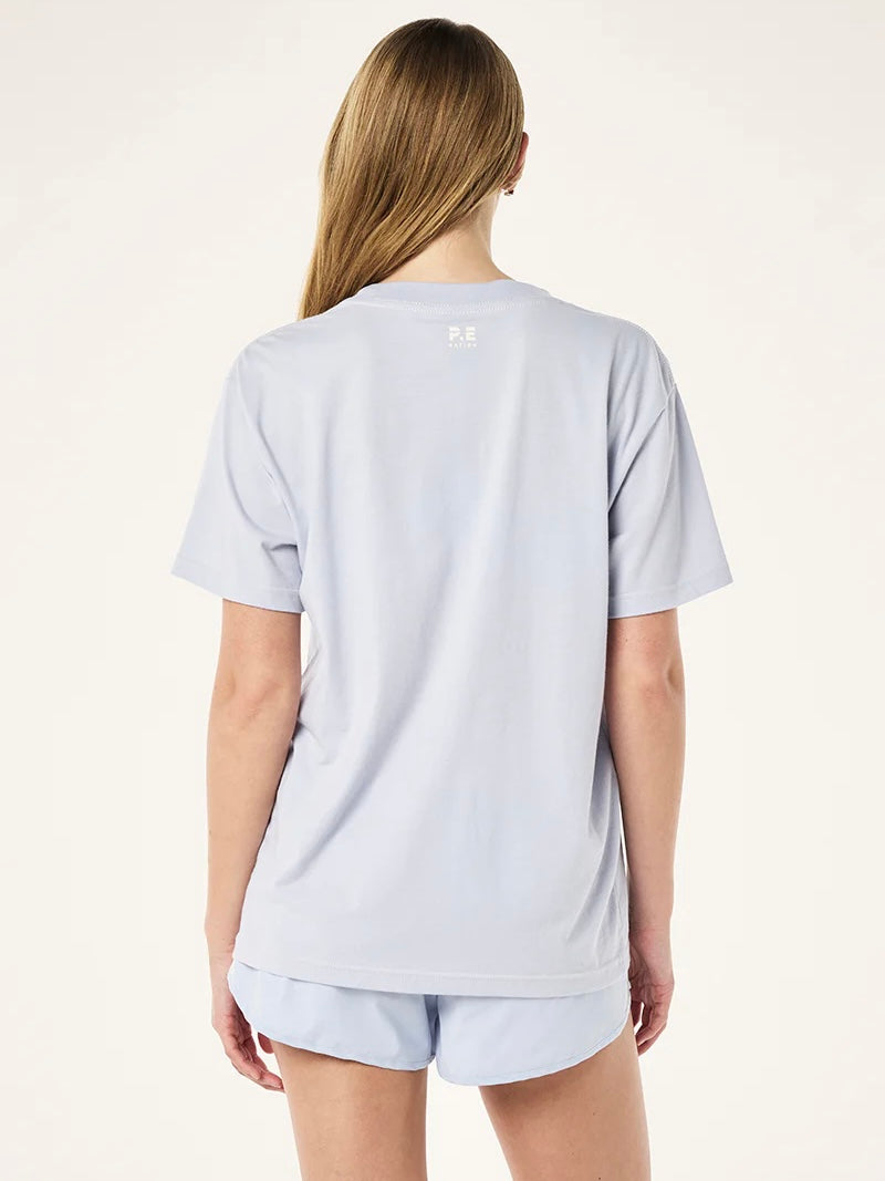 Shift Tee - Heather Blue