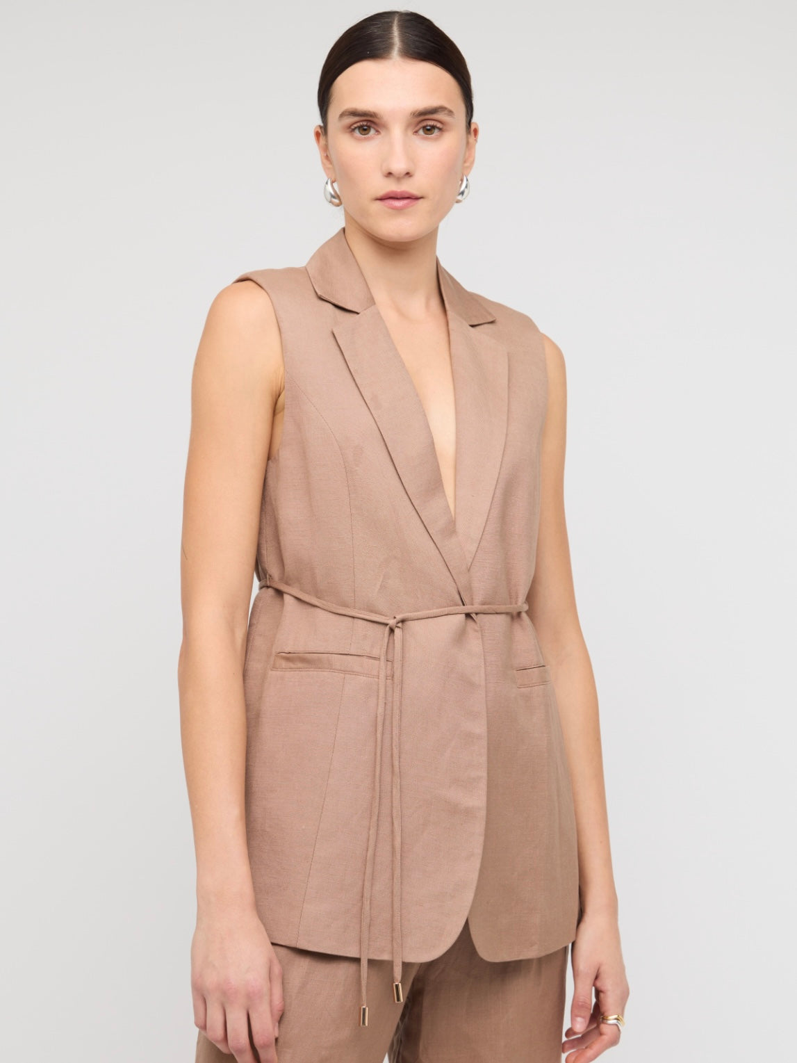 Alchemy Tie Waist Vest