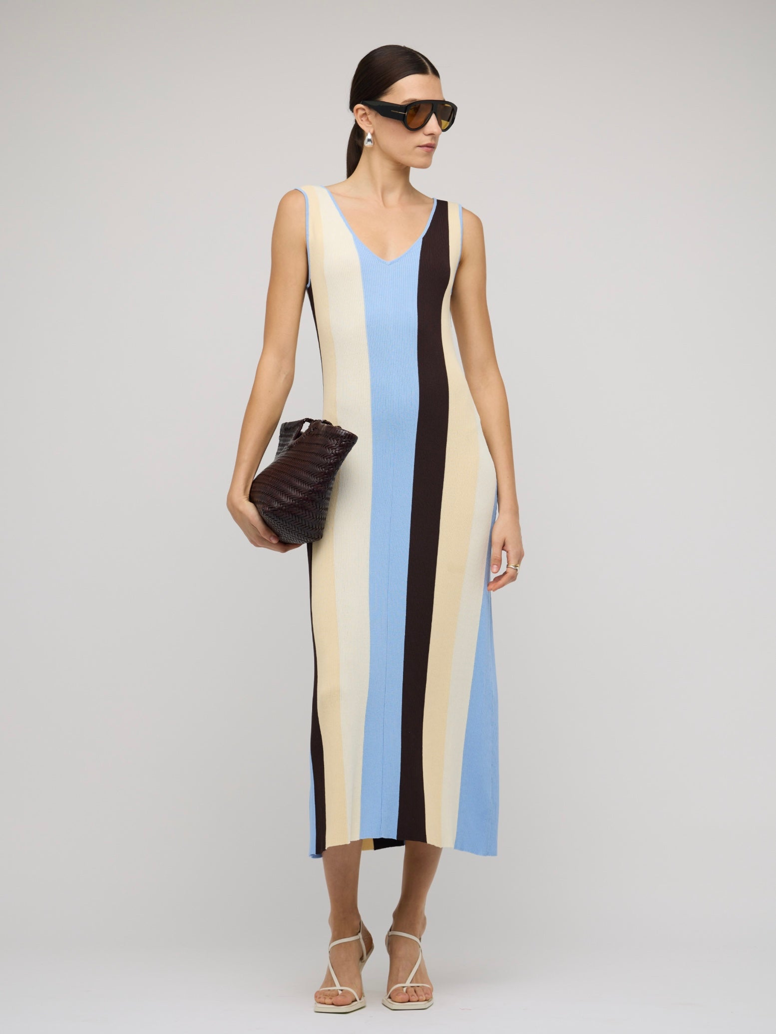 Atlas Stripe Knit Dress