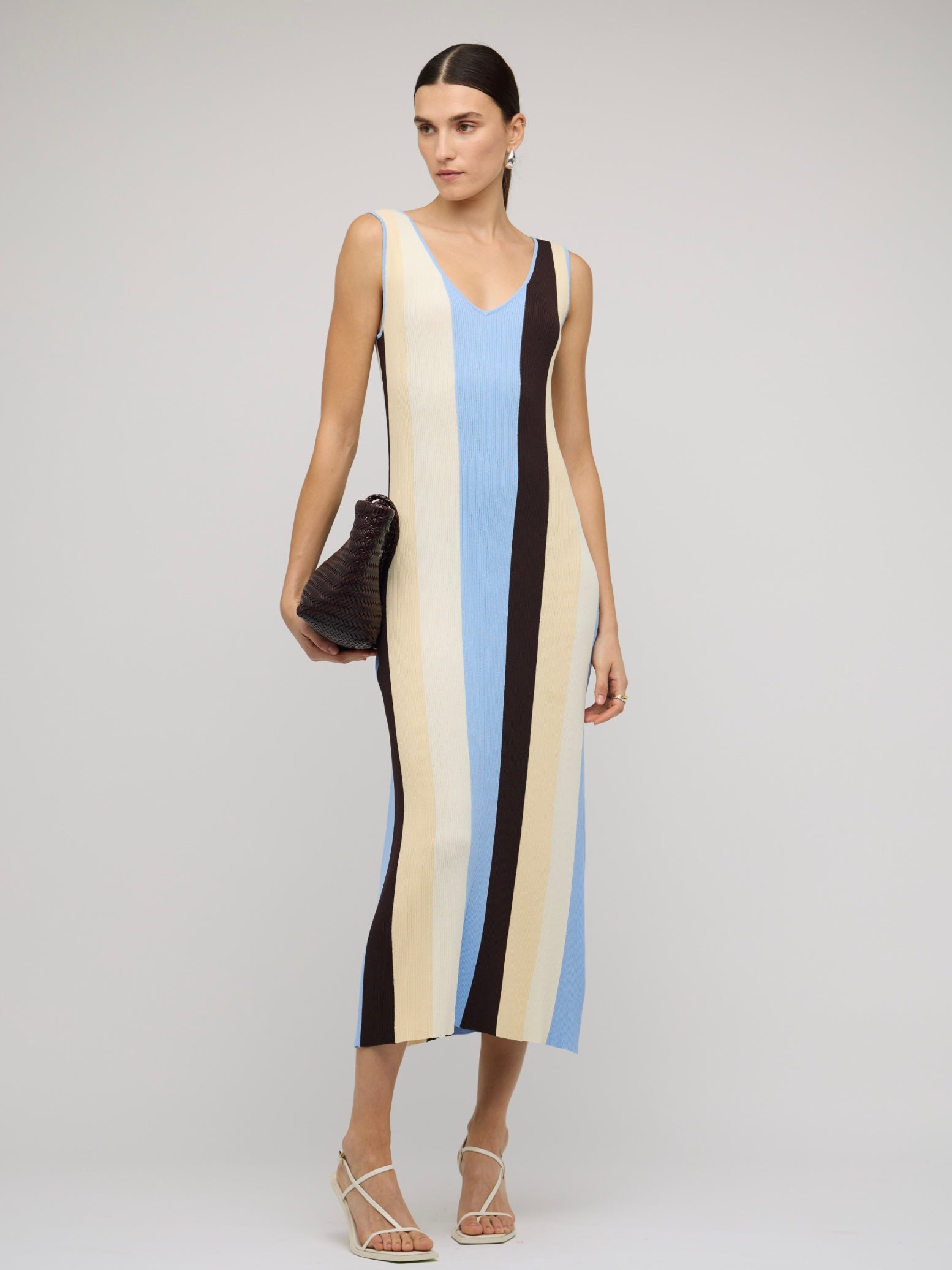 Atlas Stripe Knit Dress
