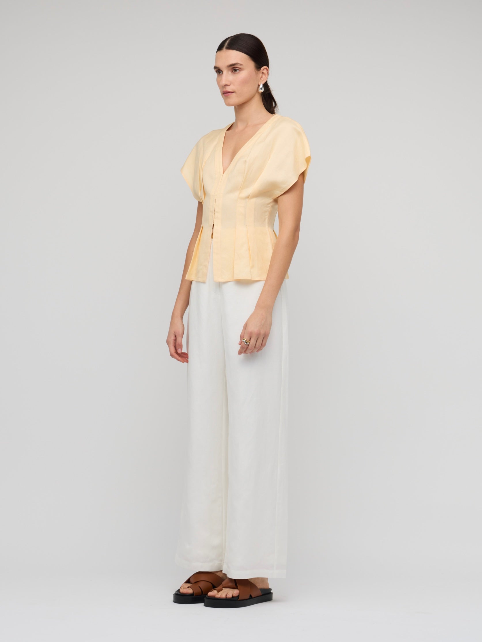 Estelle Pleated Blouse