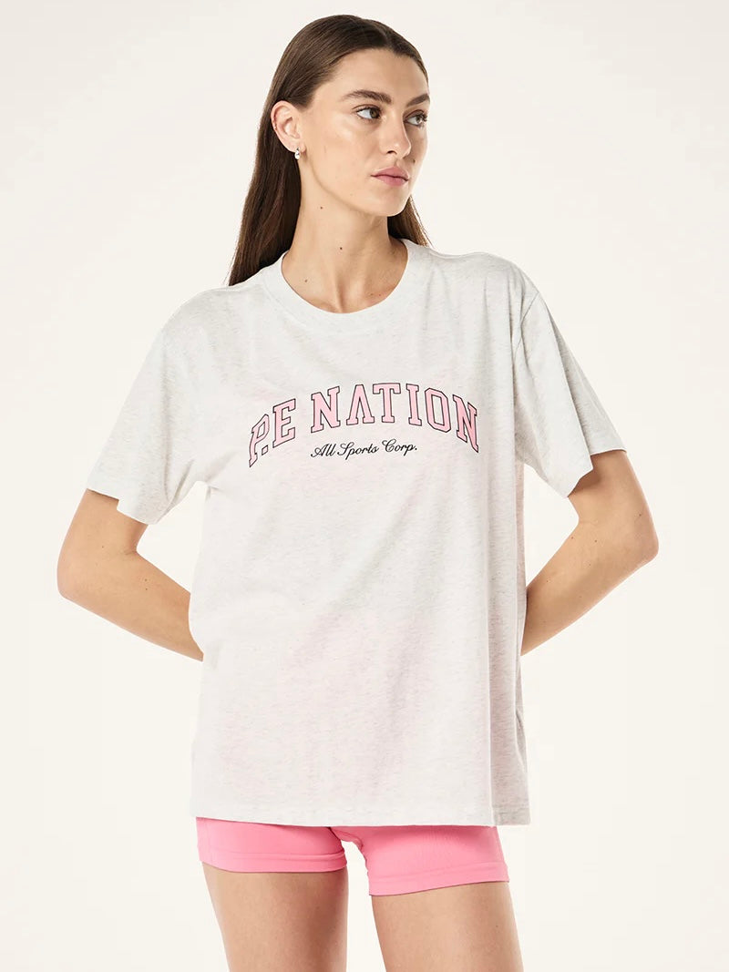 Heritage Tee - Grey Marle