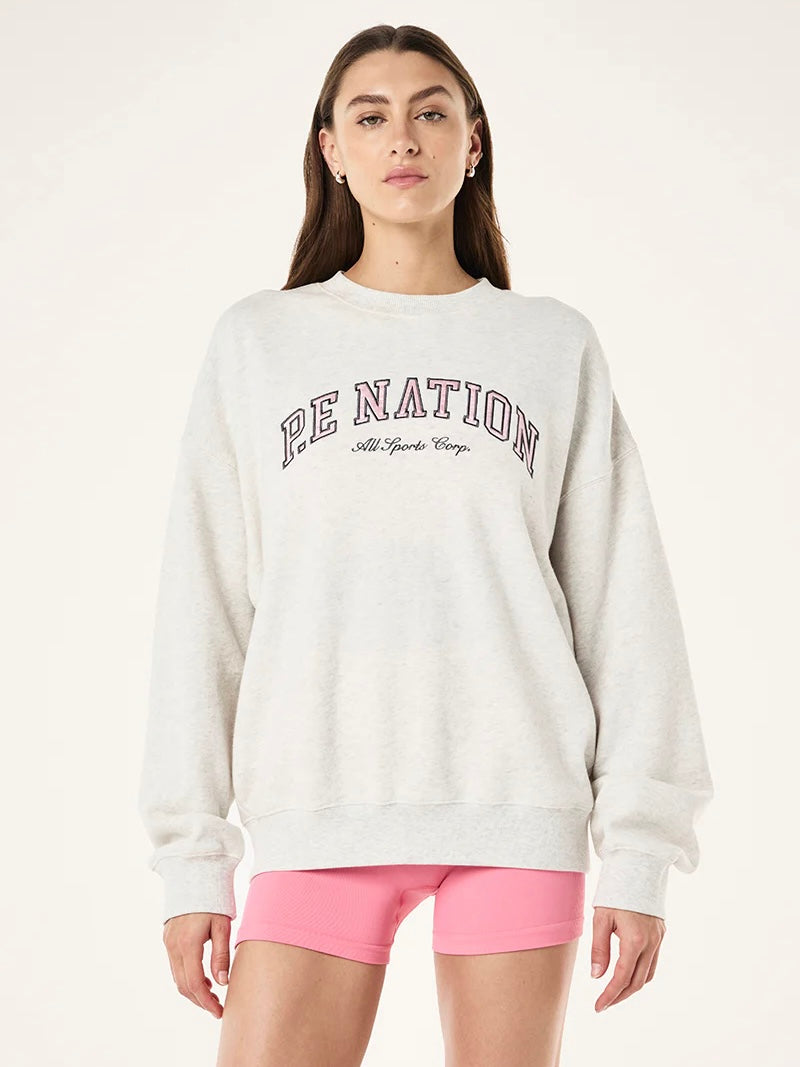Heritage Sweat - Grey Marle