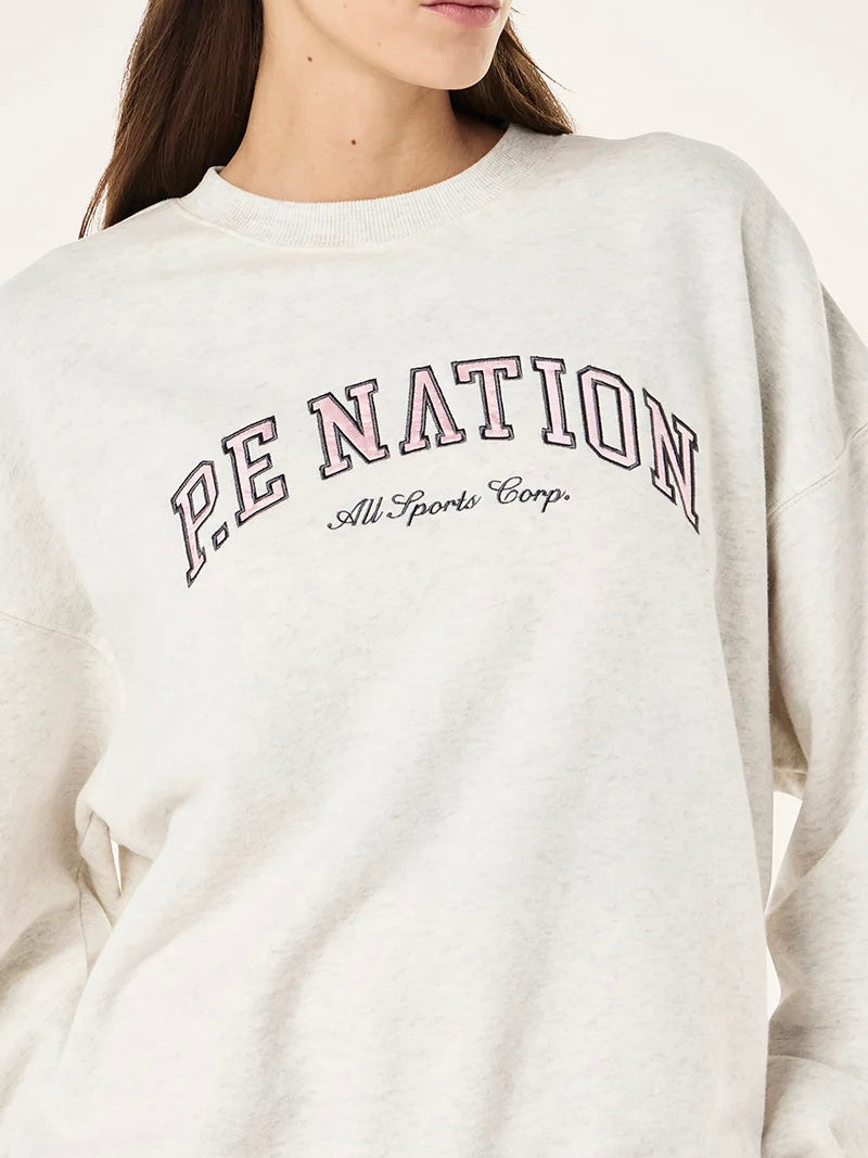 Heritage Sweat - Grey Marle