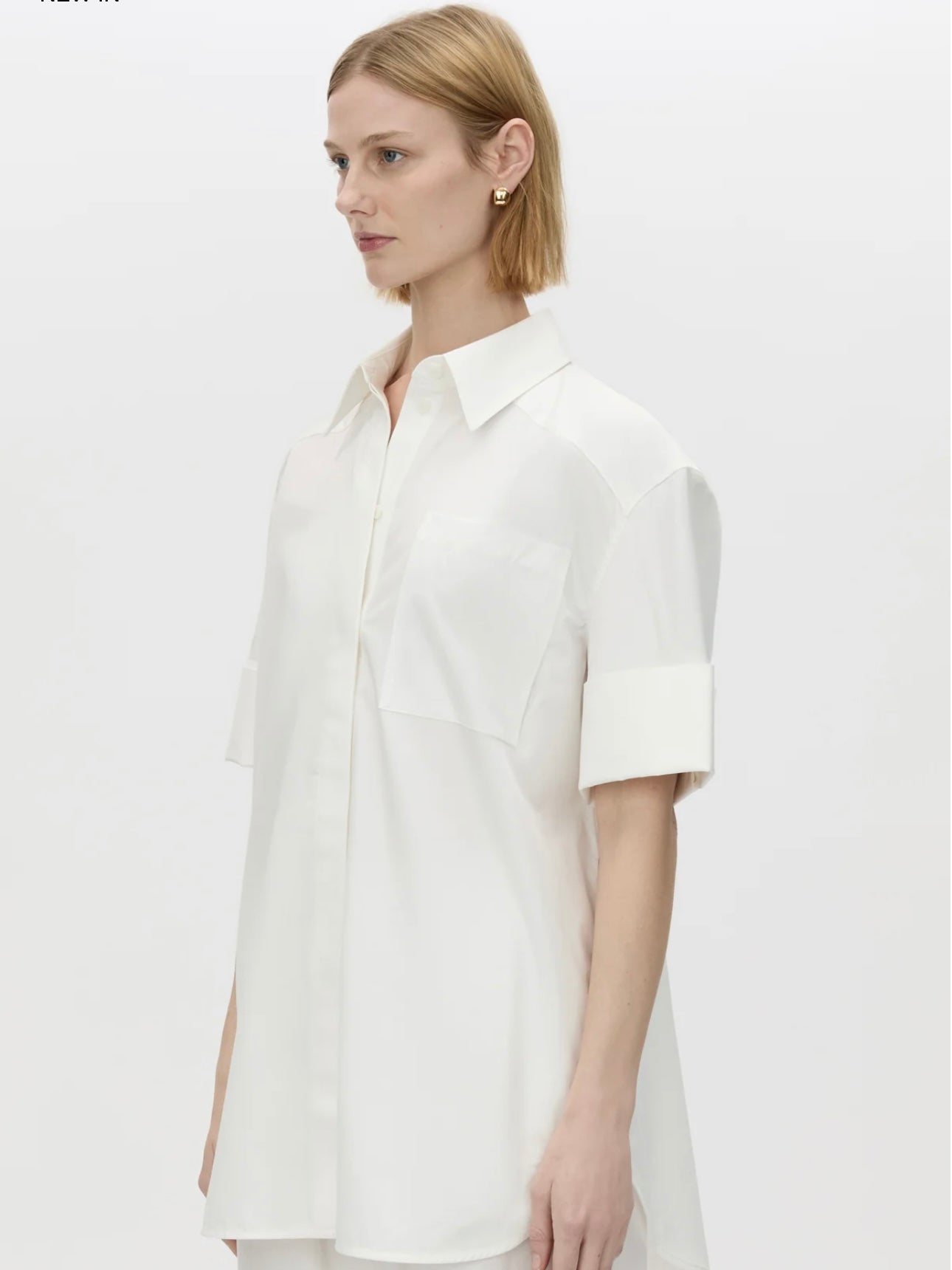 Winslow  Shirt - Soft White