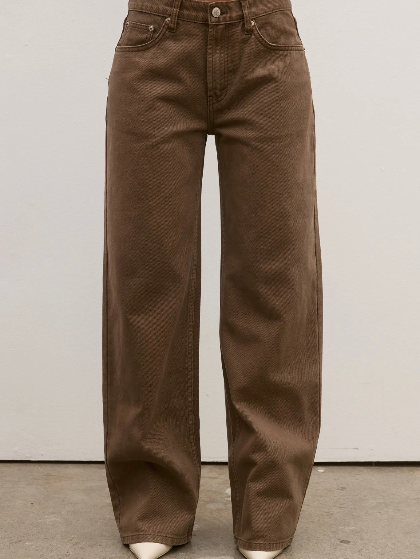 Avery Mid Rise Jean - Chocolate