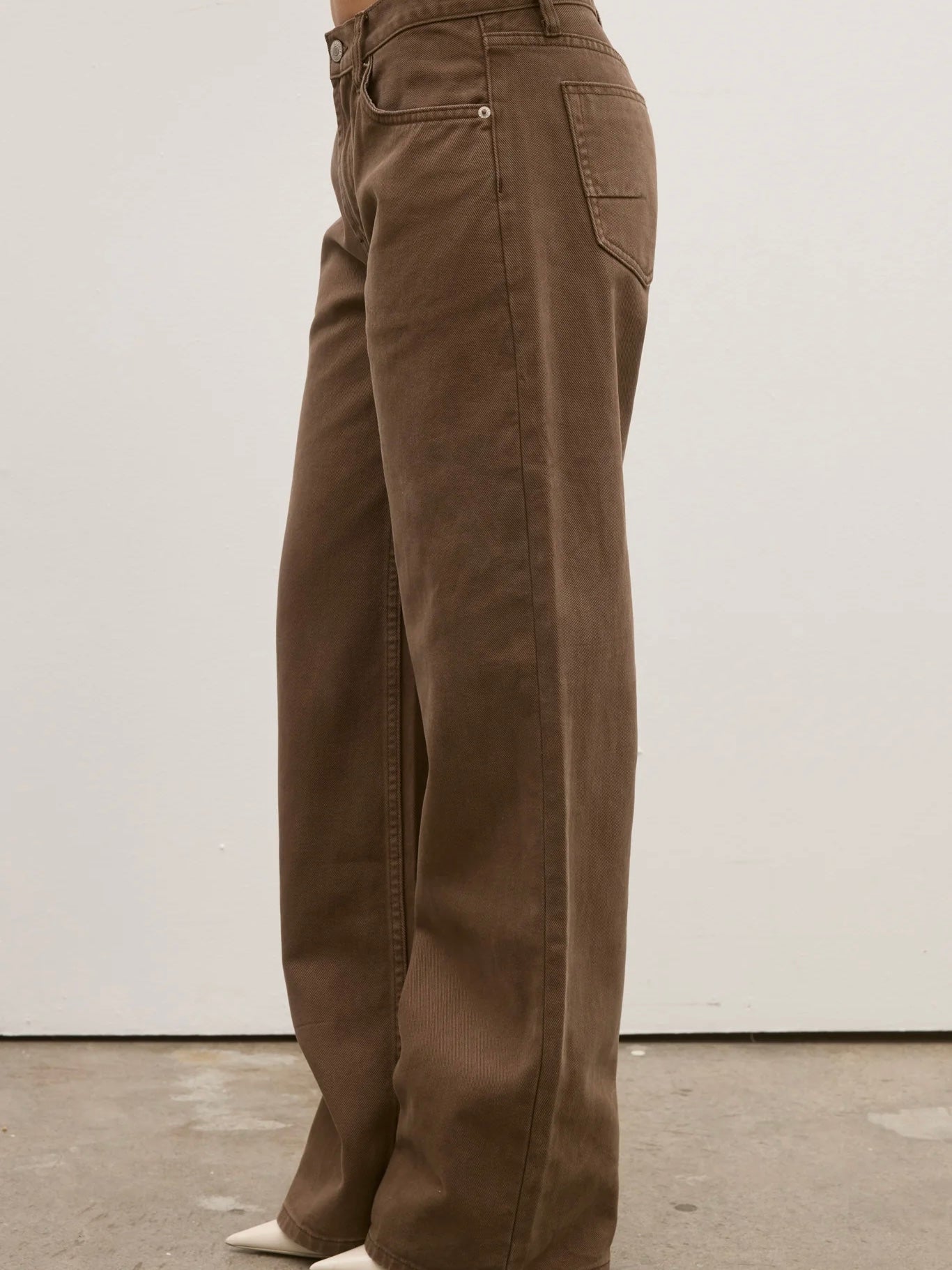 Avery Mid Rise Jean - Chocolate