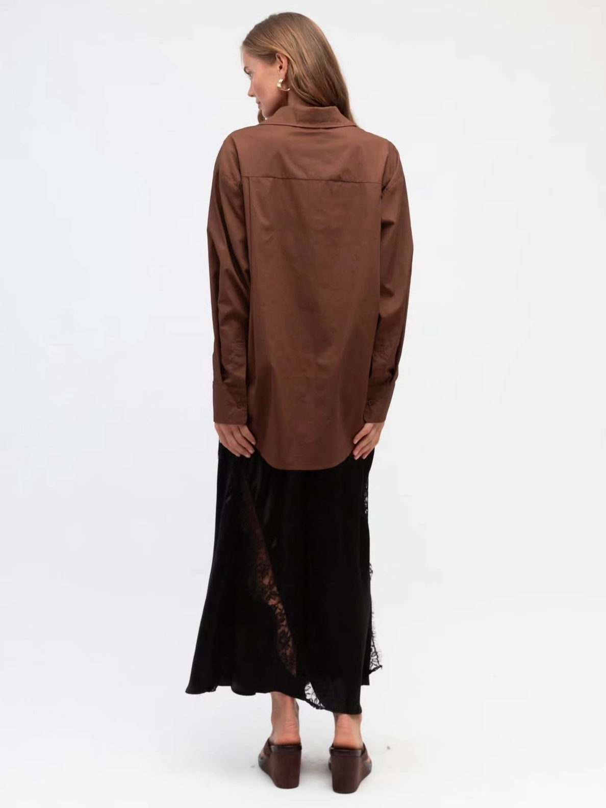 Lacy Oversized Shirt