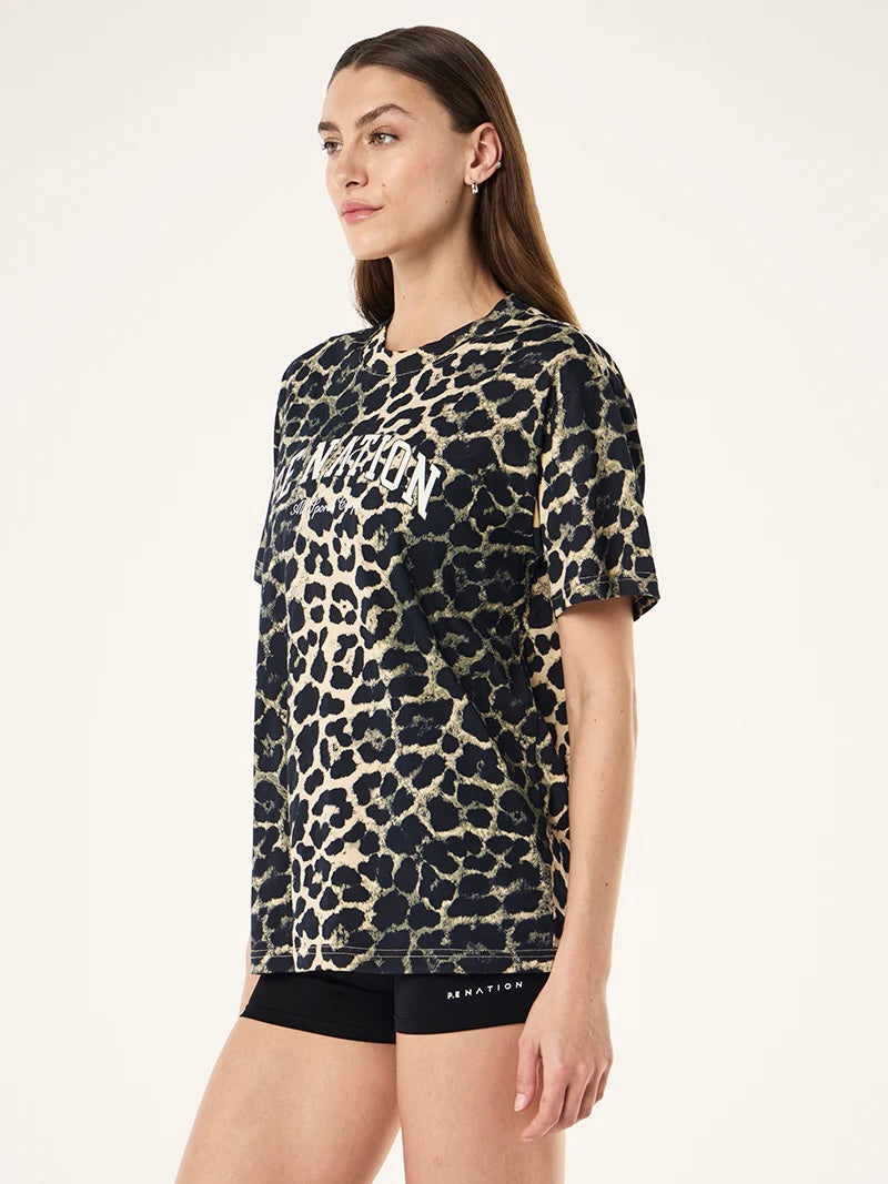 Heritage Tee - Leopard