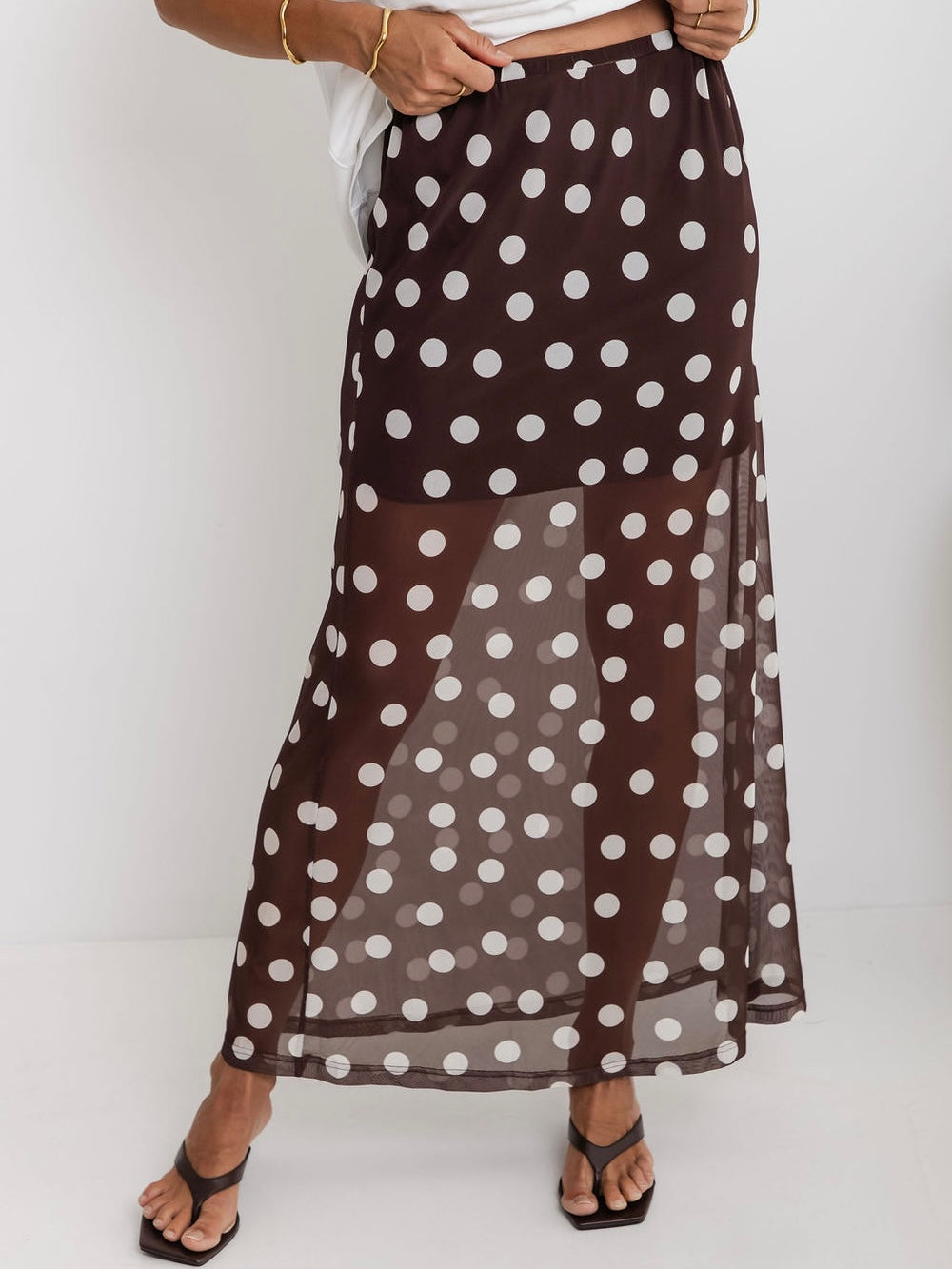 Jaida Spot Skirt