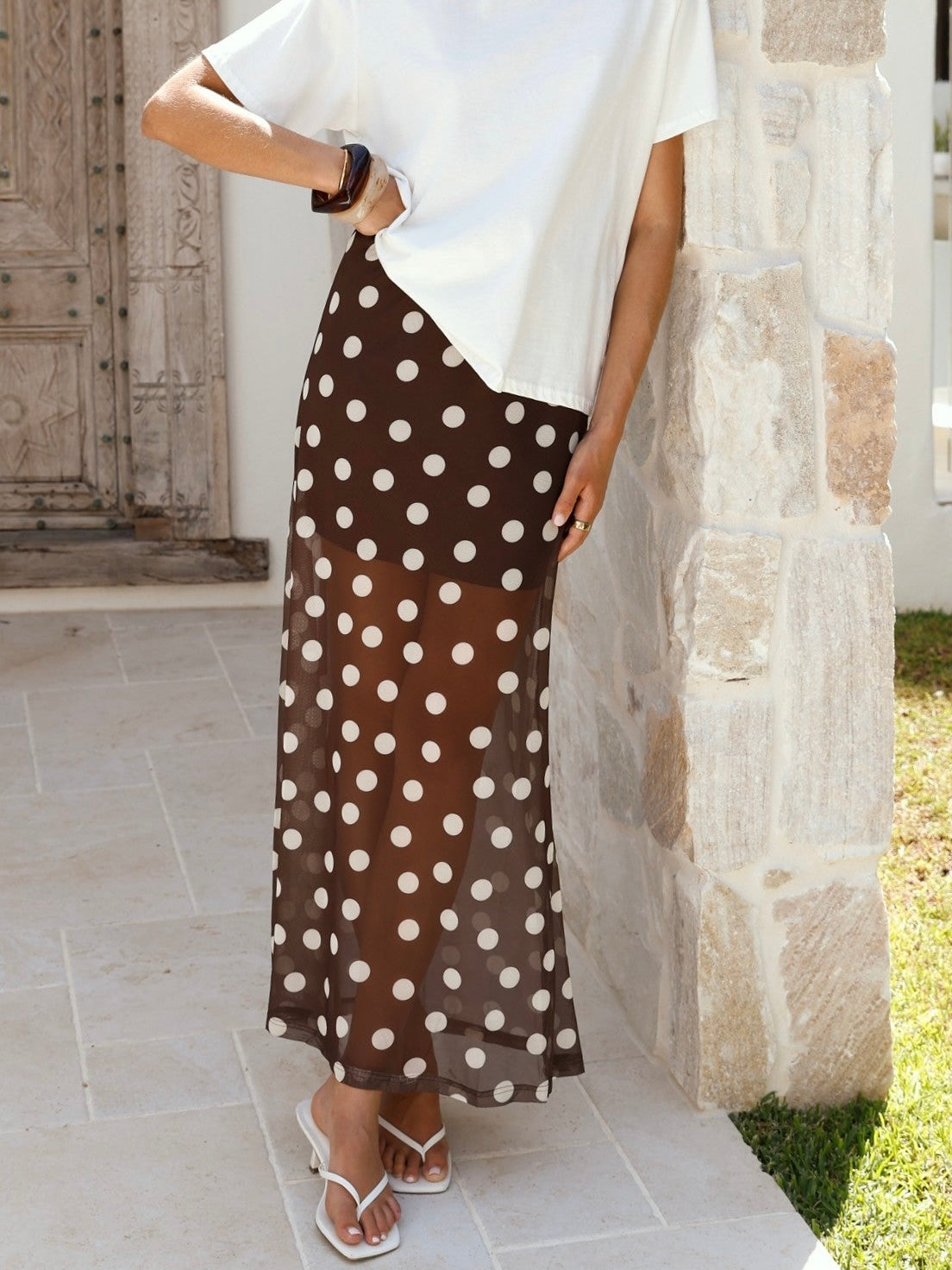 Jaida Spot Skirt