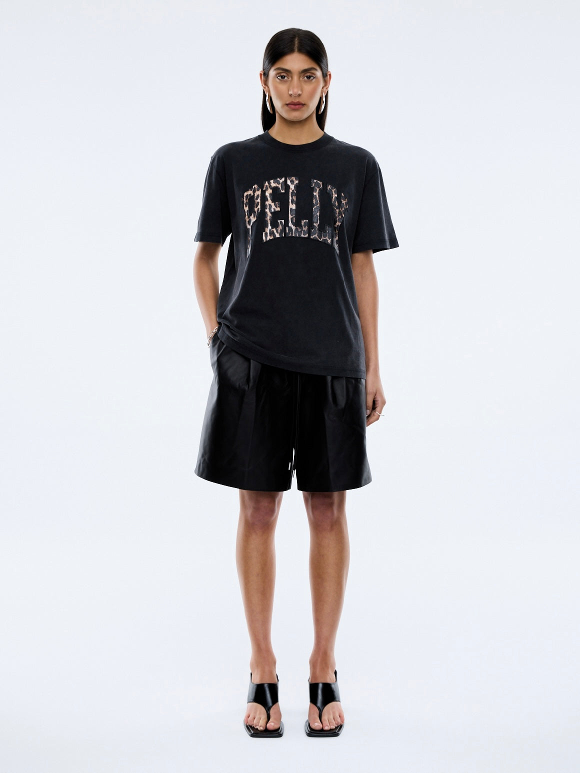 Leopard Collegiate Tee