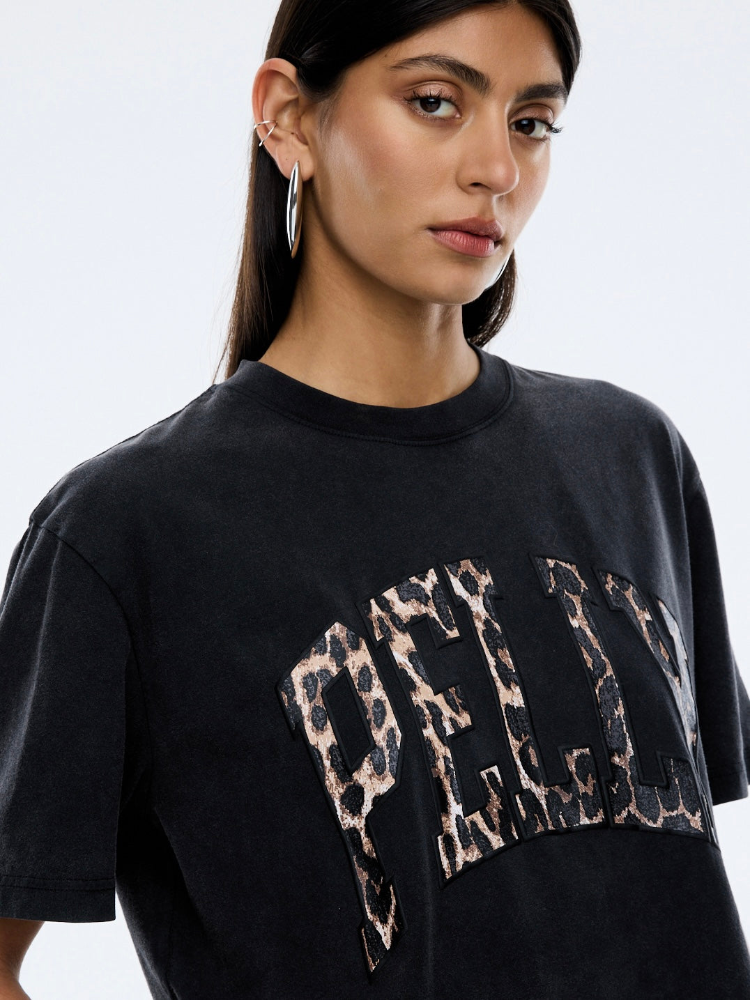 Leopard Collegiate Tee