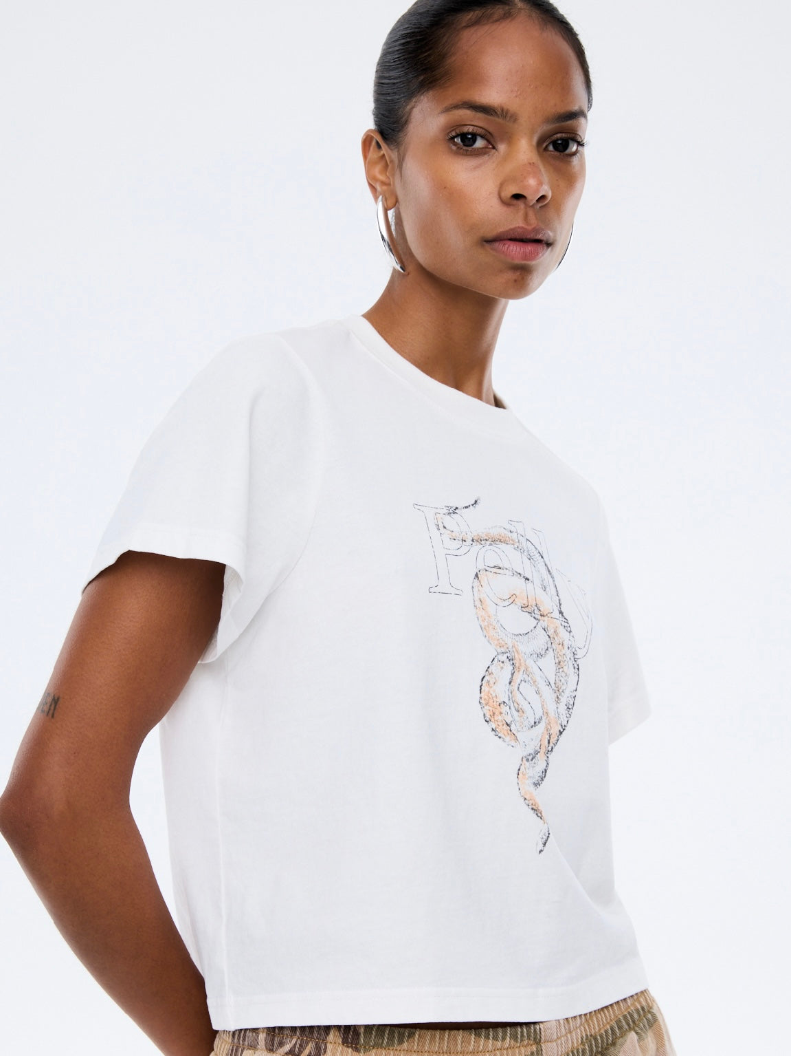 Vintage Snake Baby Tee