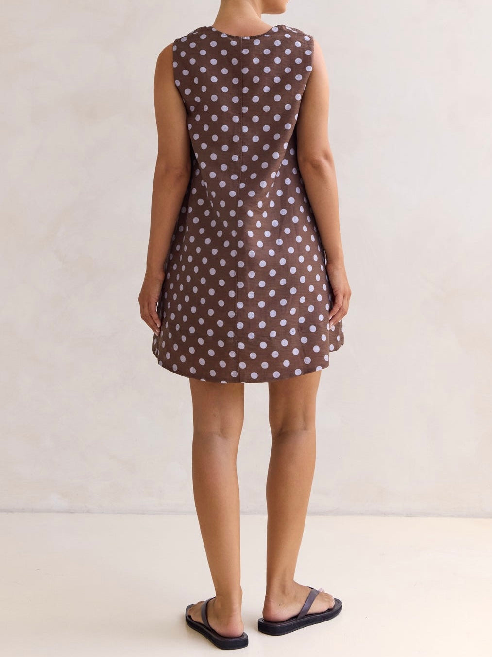 Clara Spot Mini Dress