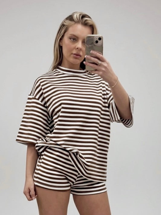 Elle Stripe Short