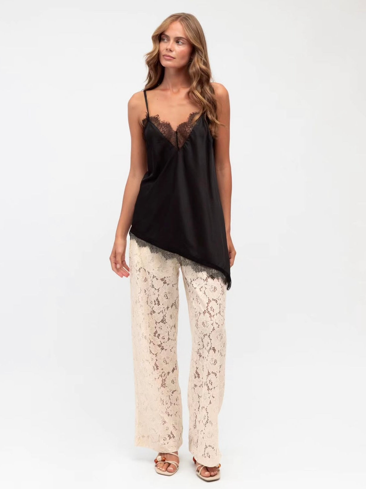 Zoe Lace Top - Black