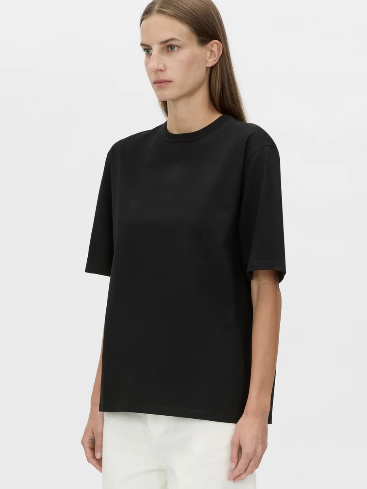 Patina Monogram Tee - Black